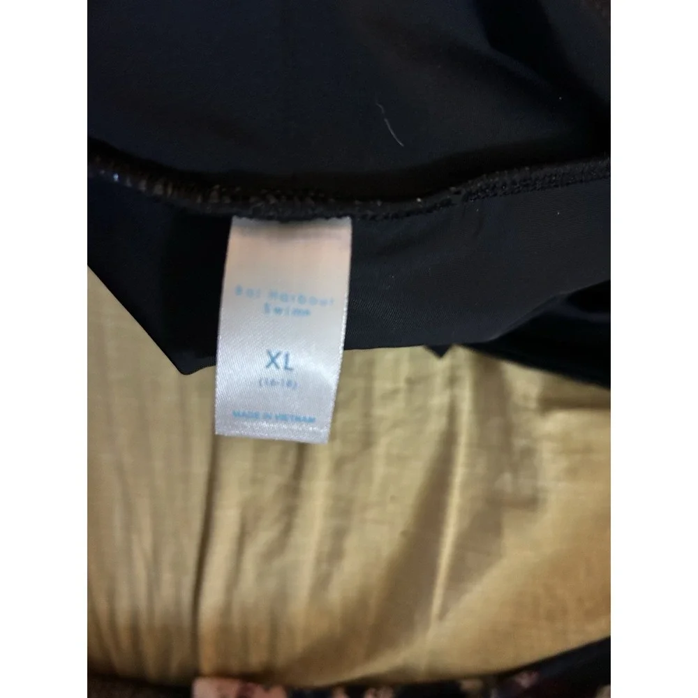 BAL HARBOUR Swim Skirt XL Girls 16/18 NWT Beach Summer Pool Full Coverage UPF 50